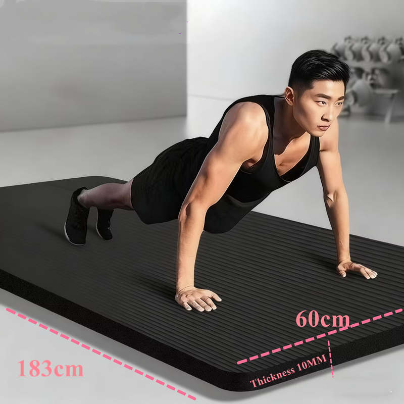 Pilates Yoga Mat - Almofadas de yoga extra grossas, 20mm,