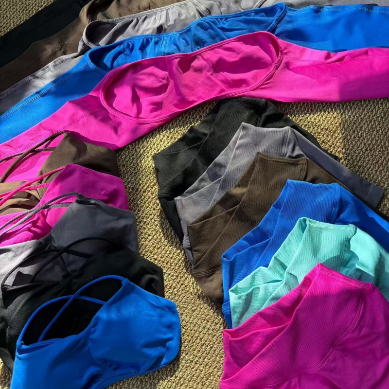 Pilates Yoga Outfit - Conjunto de Roupas de Ginástica Femininas
