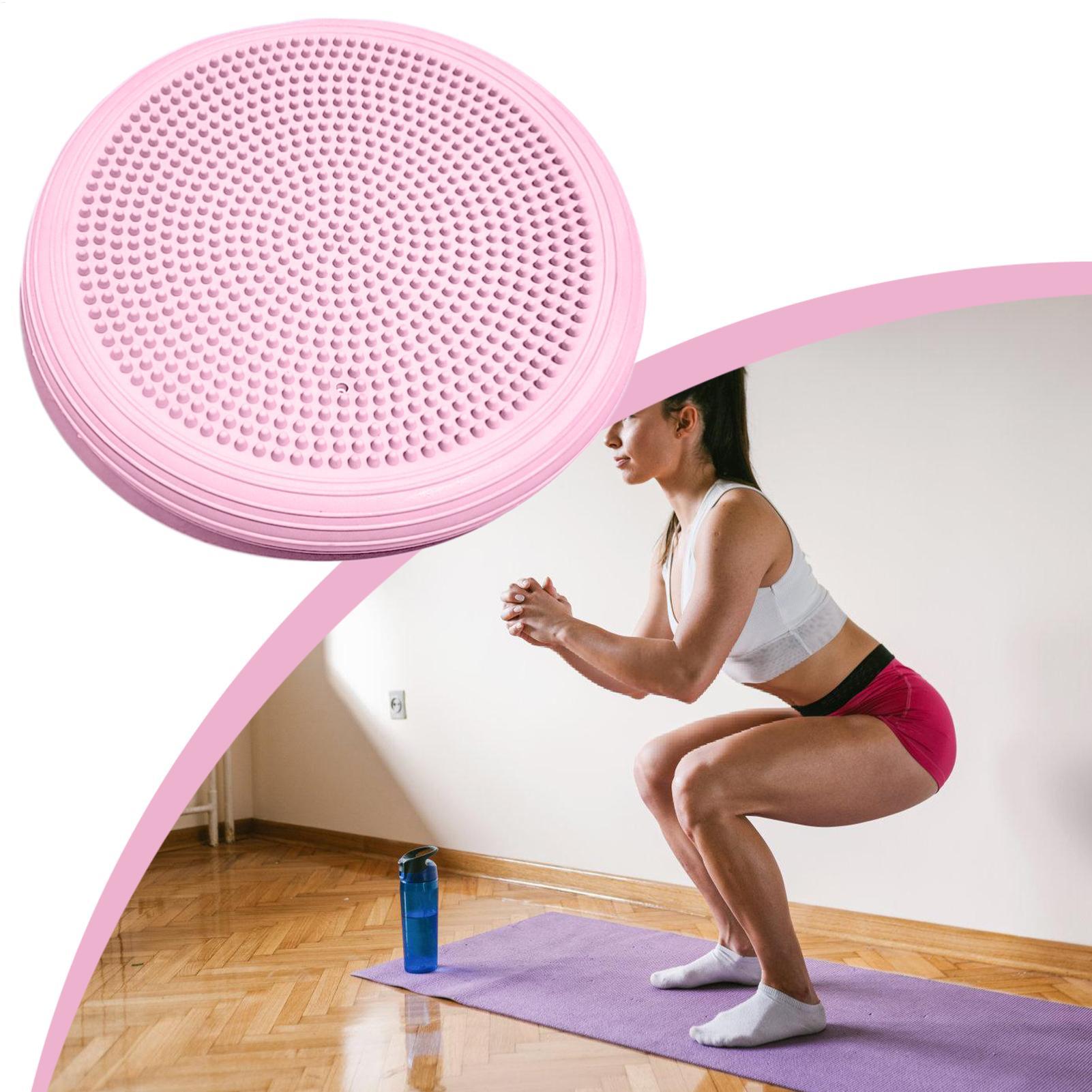 Exercise Disc Inflatable - Almofada Inflável de Equilíbrio para Massagem,