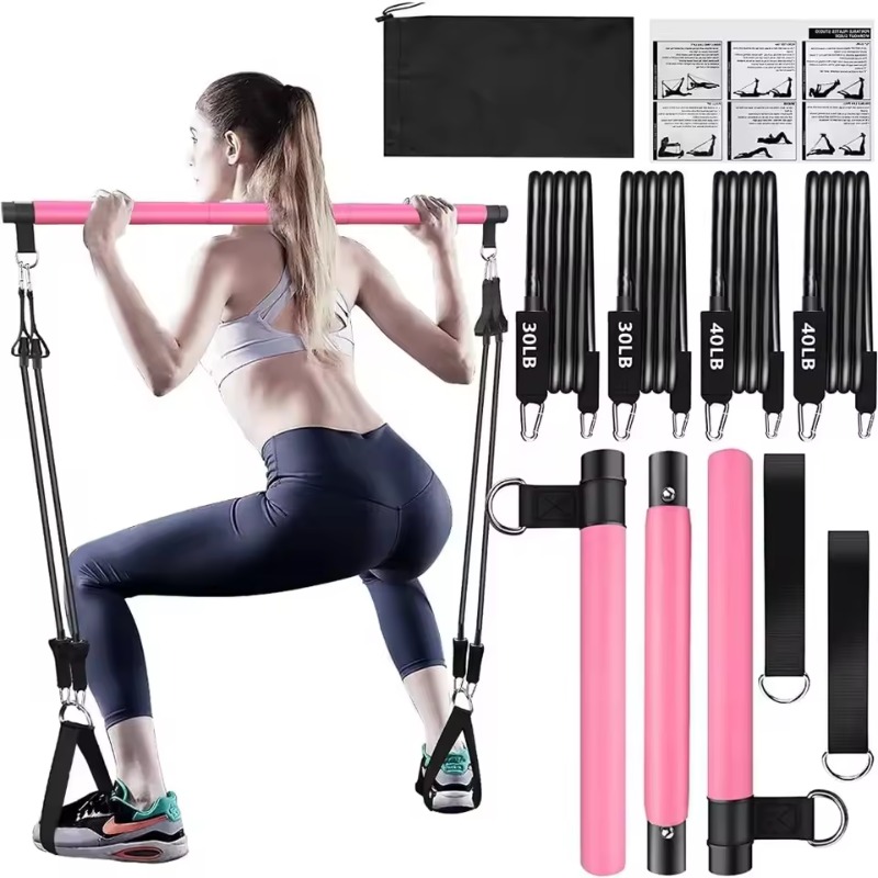 Pilates Yoga Barı - Kit de barra de pilates com