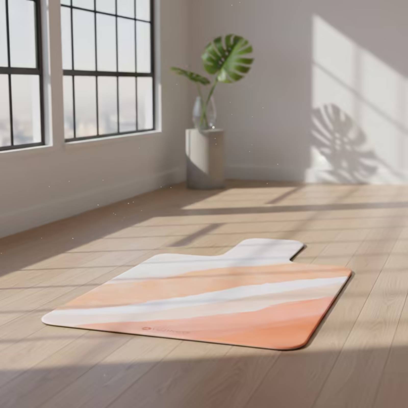 Pilates & Yoga Elastic Band - Tapete de Exercício em Suede, Tapete