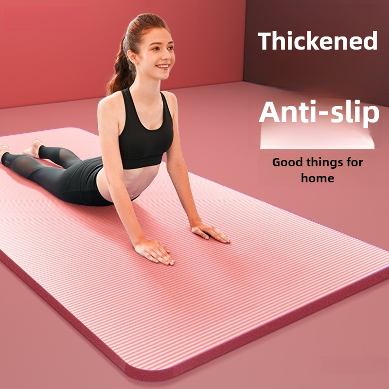 Pilates X Yoga - Tapete de yoga grosso antiderrapante esportes