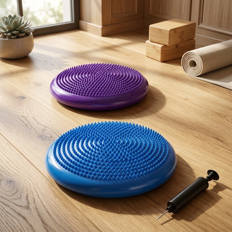 Exercise Disc Inflatable - Almofada de Equilíbrio Inflável para Yoga