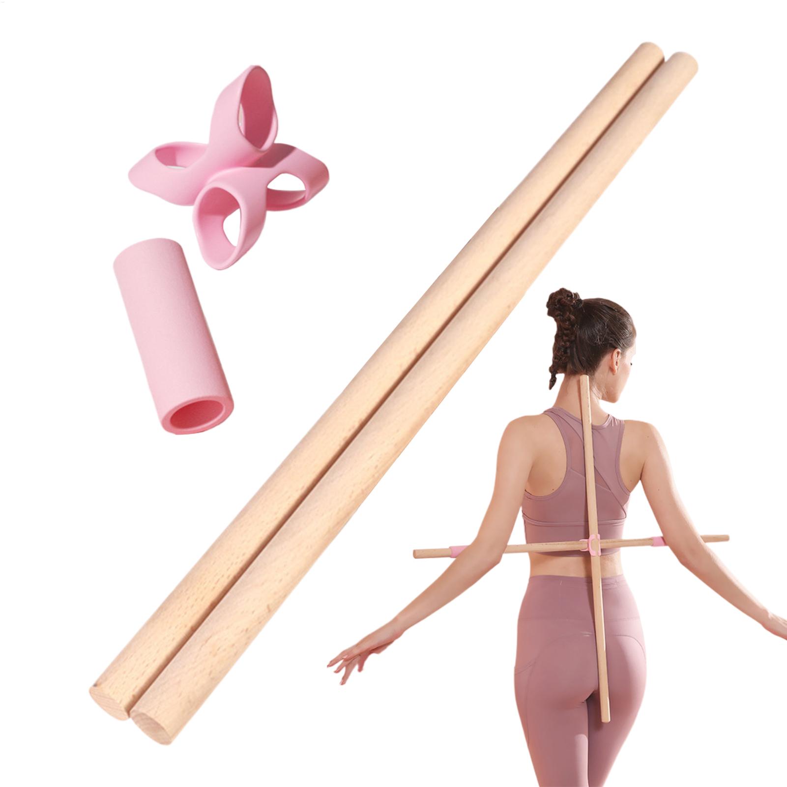 Pilates Yoga Barı - Bastão de Yoga 2 Peças, Barra