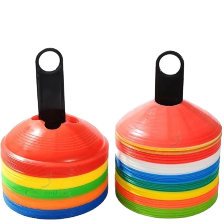 Exercise Disc Inflatable - Cones Esportivos Infláveis Coloridos Reversíveis Grandes