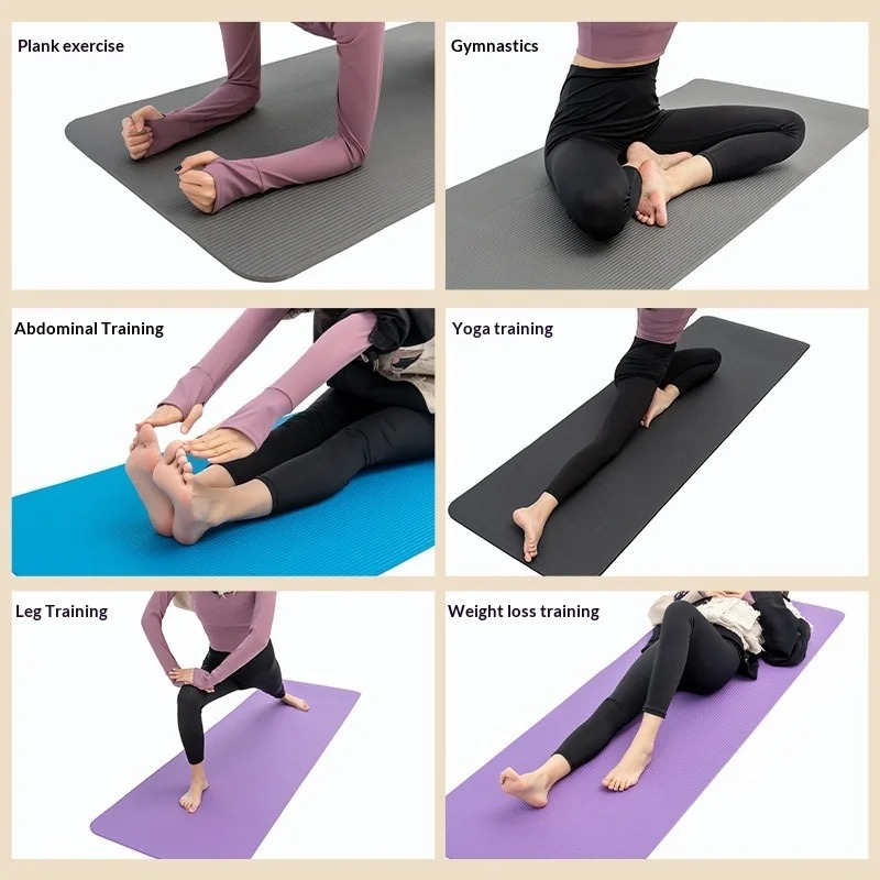 Tapete de Yoga Extra Grosso An - Pilates Yoga Mat avaliação e preço