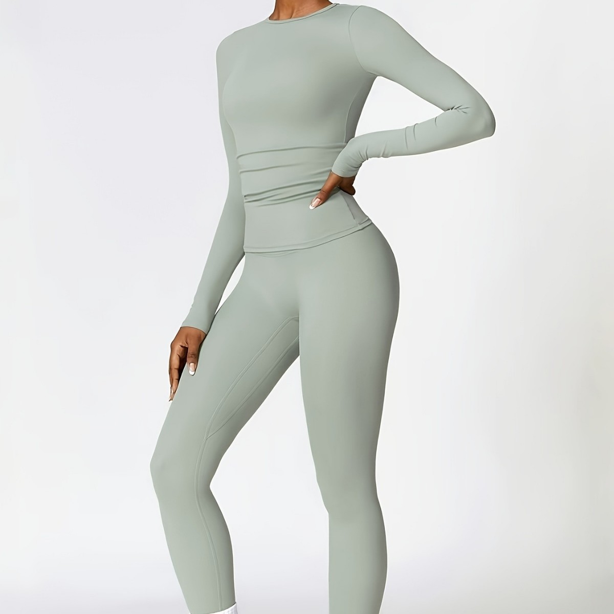Conjunto de ioga justo e slim, - Pilates & Yoga Elastic Band avaliação e preço