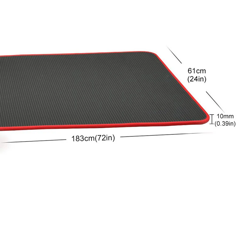 10mm esteira de yoga extra gro - Pilates Yoga Mat avaliação e preço