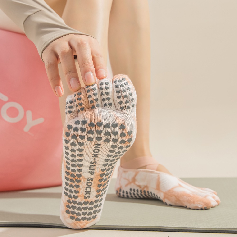 Meias Tie-Dye Femininas com Ci - Pilates Yoga And Barre avaliação e preço