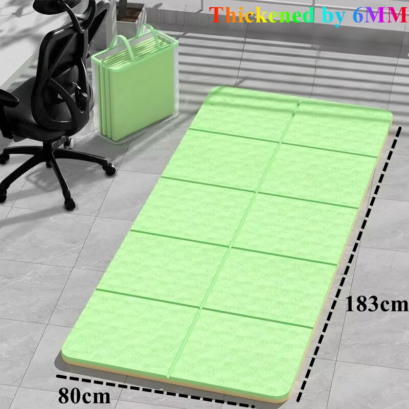 183x80x0.6cm dobrável tapete d - Pilates Yoga Mat Workout avaliação e preço