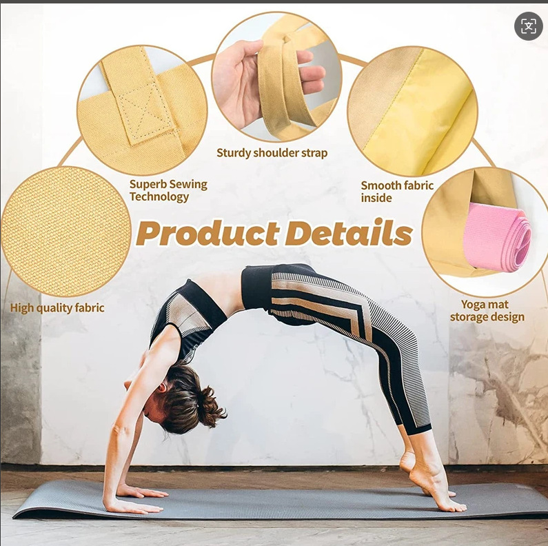 Bolsa de ioga multiuso, bolsa  - Pilates Yoga Mat avaliação e preço
