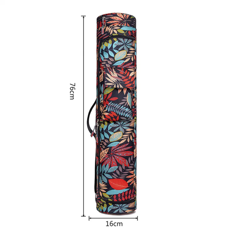 Novo fitness impresso saco de  - Pilates Yoga Mat avaliação e preço