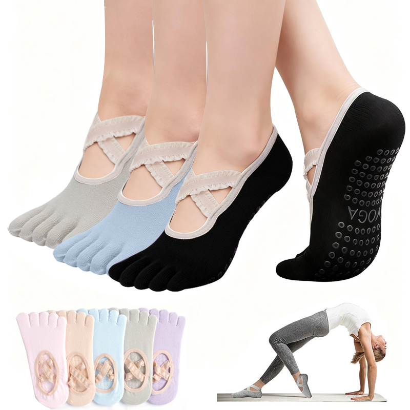 Meias de Pilates Antiderrapant - Pilates Yoga Fitness avaliação e preço