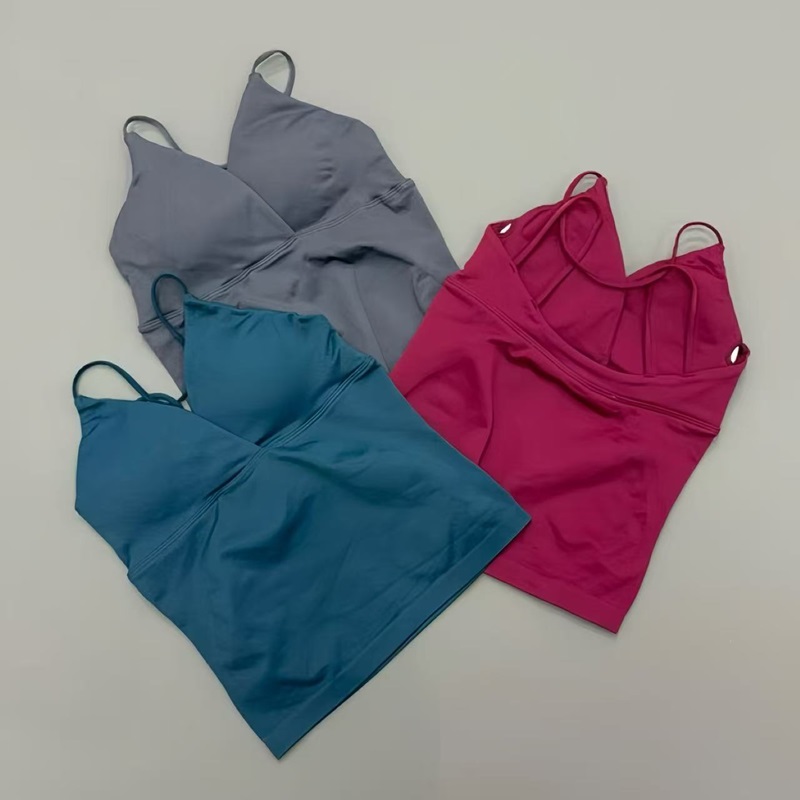 Top Longline Feminino Vision T - Pilates Yoga Wrap Top avaliação e preço