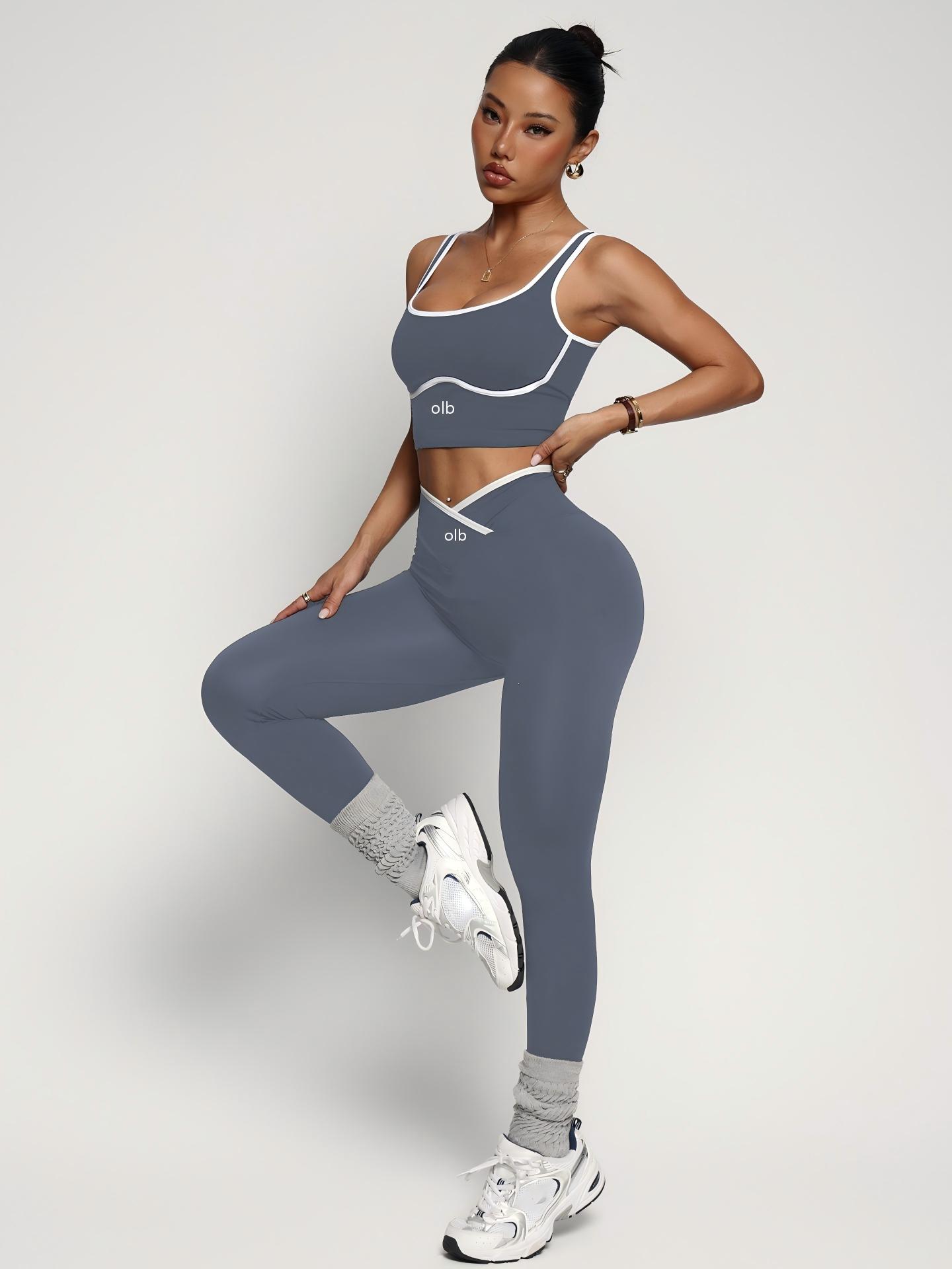 Conjunto de roupa fitness de 2 - Pilates Yoga Outfit avaliação e preço