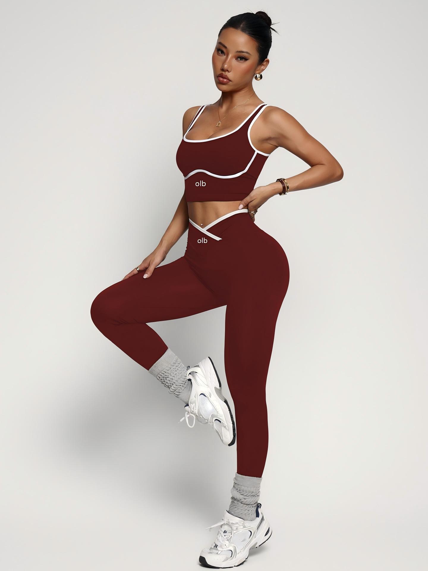 Conjunto de roupa fitness de 2 - Pilates Yoga Outfit avaliação e preço