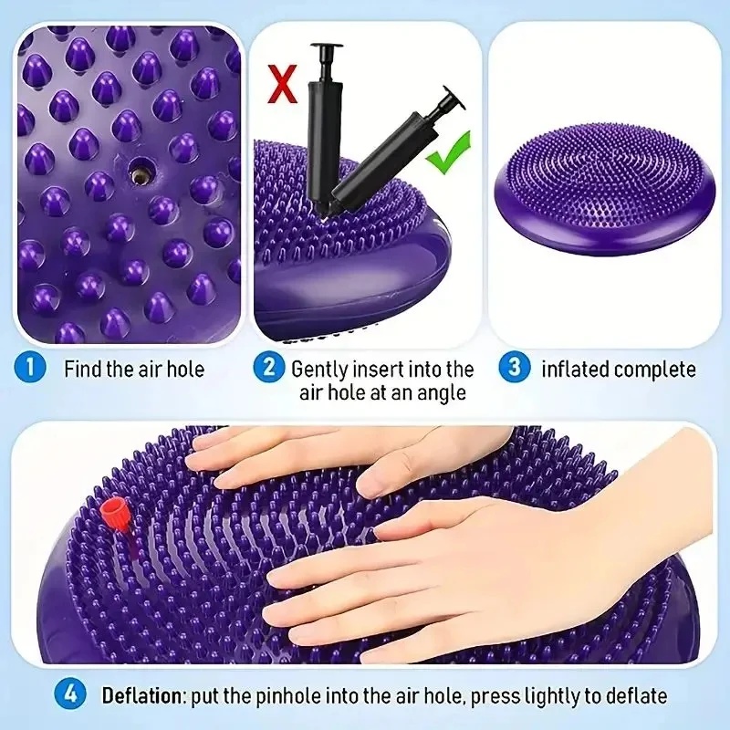 Almofada de Equilíbrio Infláve - Exercise Disc Inflatable avaliação e preço