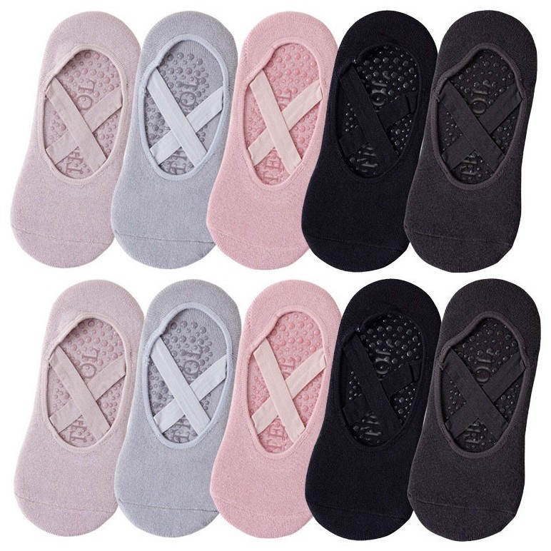 1/3 Pares de Meias de Yoga Fem - Pilates Yoga And Barre avaliação e preço