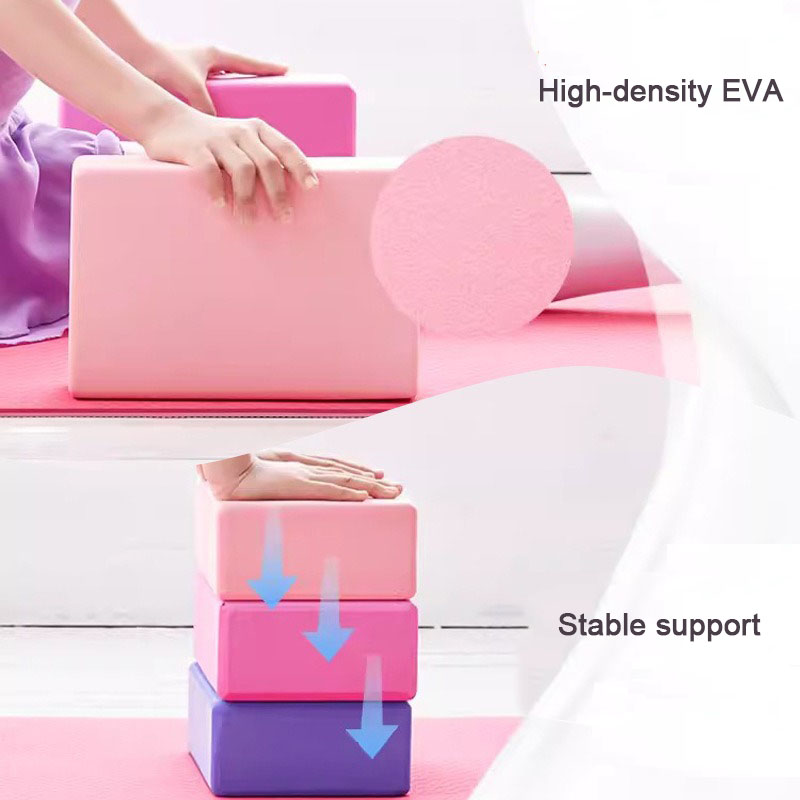 1pc yoga blocos de construção  - Pilates Yoga Mat avaliação e preço