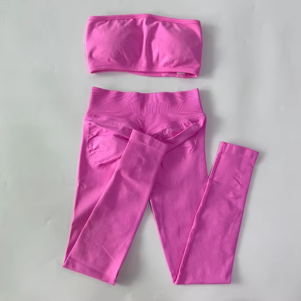 Conjunto de Yoga Feminino Sem  - Pilates Yoga Outfit avaliação e preço