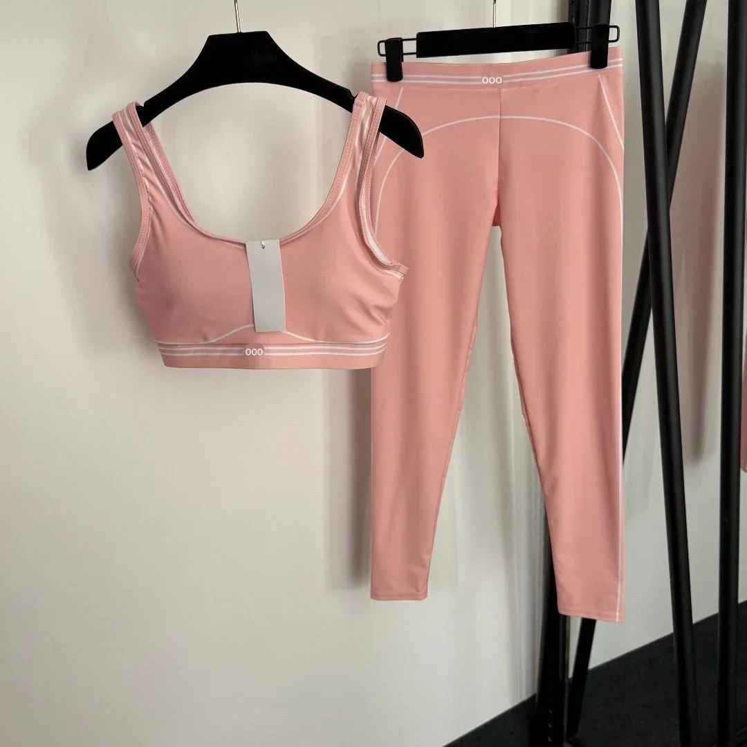 Conjunto de Top e Calças em Du - Pilates Yoga Outfit avaliação e preço