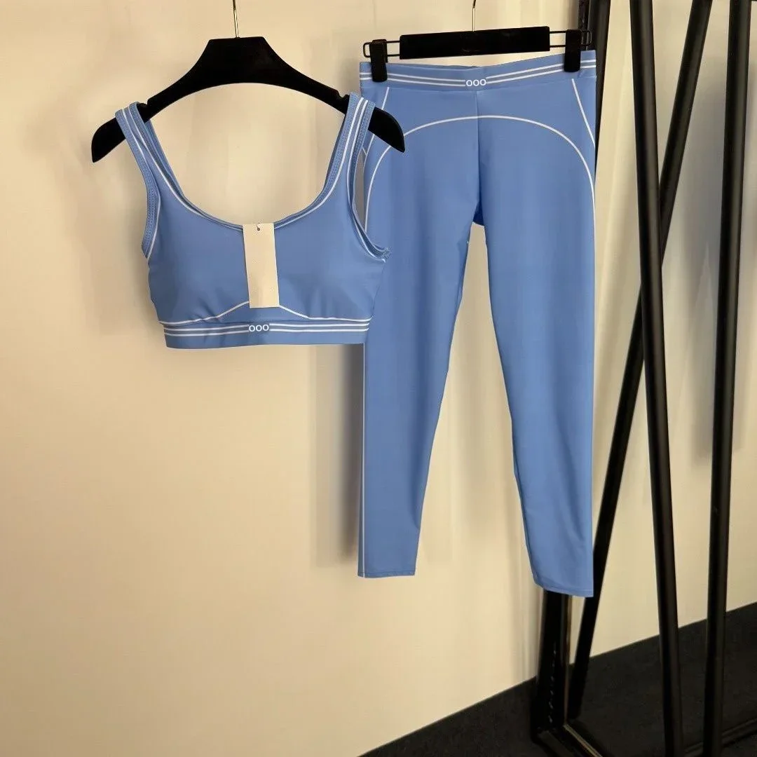Conjunto de Top e Calças em Du - Pilates Yoga Outfit avaliação e preço
