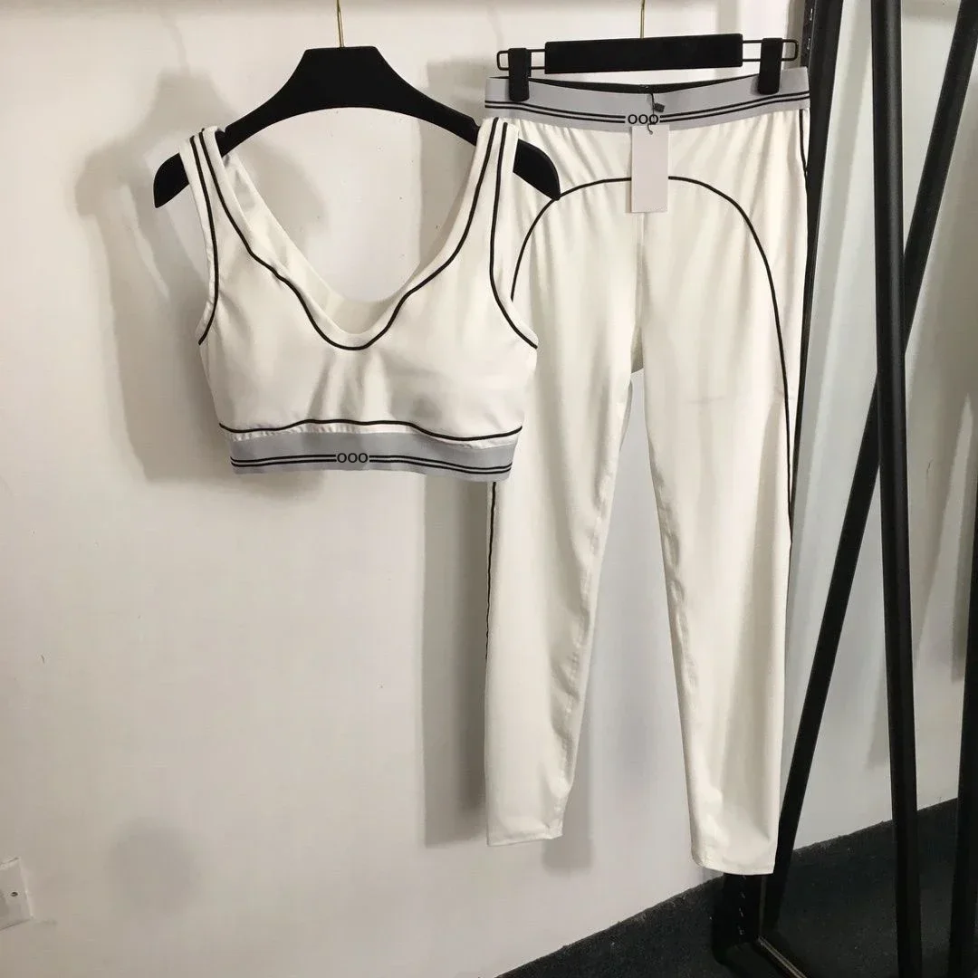 Conjunto de Top e Calças em Du - Pilates Yoga Outfit avaliação e preço