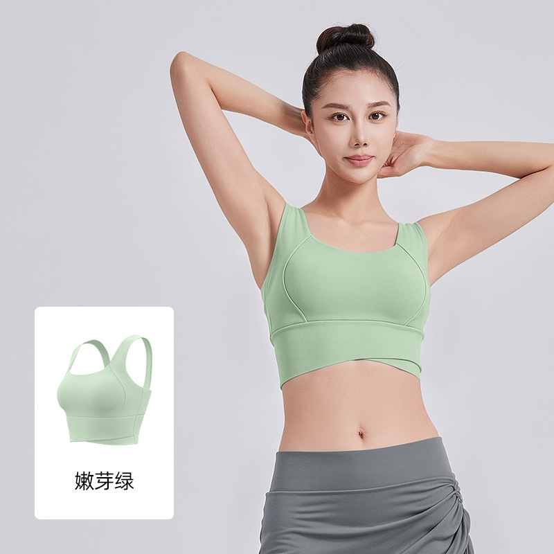 Sutiã Esportivo Feminino de Ci - Pilates Yoga Wrap Top avaliação e preço