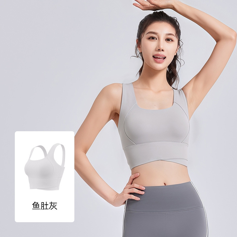 Sutiã Esportivo Feminino de Ci - Pilates Yoga Wrap Top avaliação e preço