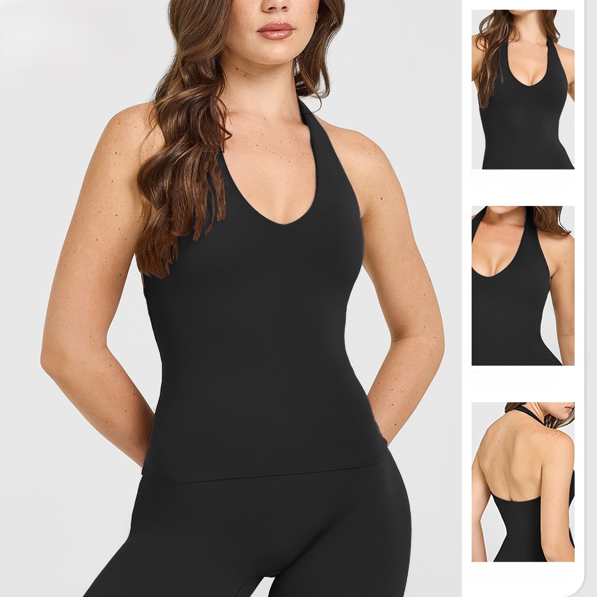 Top Esportivo Feminino Halter  - Pilates Yoga Wrap Top avaliação e preço