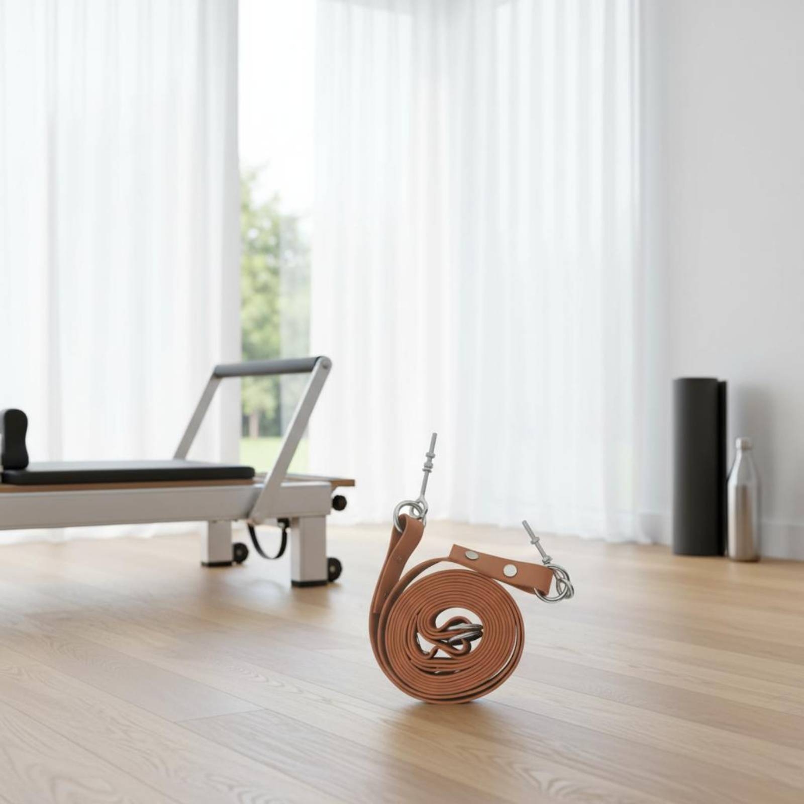 Cinta Dupla Ajustável para Pil - Pilates & Yoga Elastic Band avaliação e preço