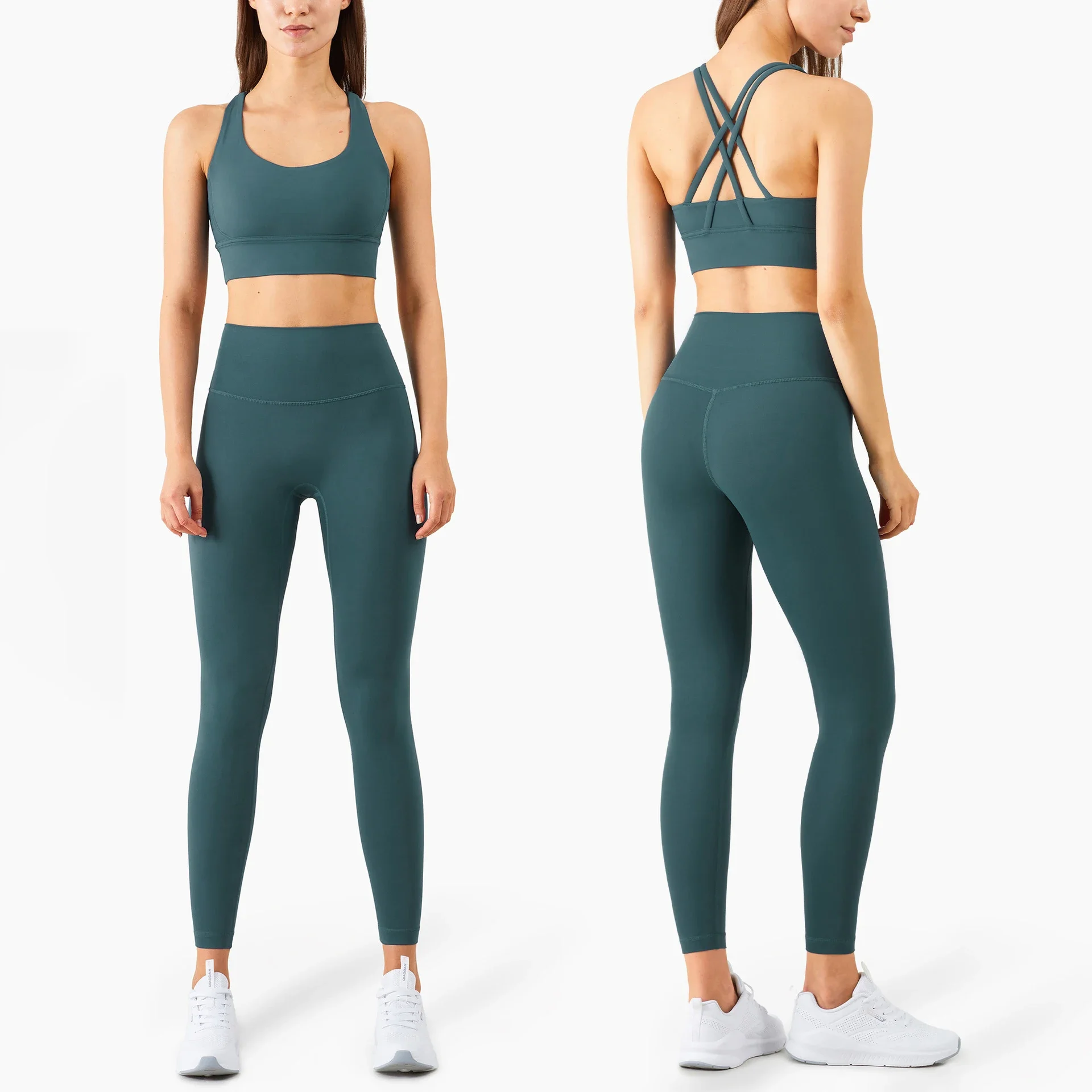 Verão novo 2 peça roupas de yo - Pilates Yoga Wrap Top avaliação e preço