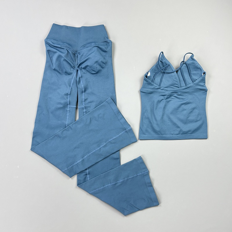 Conjunto de 2 Peças Feminino S - Pilates Yoga Wrap Top avaliação e preço