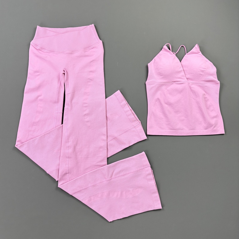 Conjunto de 2 Peças Feminino S - Pilates Yoga Wrap Top avaliação e preço